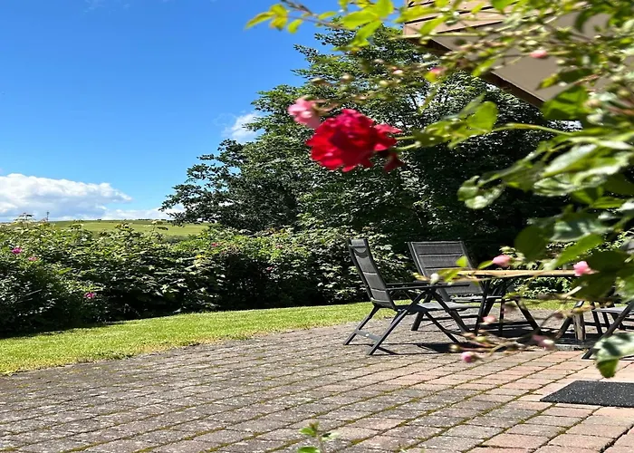 In The Knuellgebirge With Balcony * Neuenstein (Hessen)