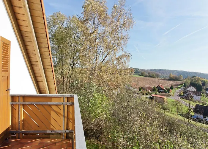 In The Knuellgebirge With Balcony * Neuenstein (Hessen)
